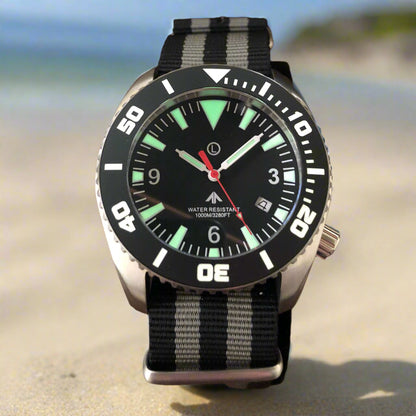 Enoksen 'Deep Dive' E01/S Swiss Quartz Watch - 44mm