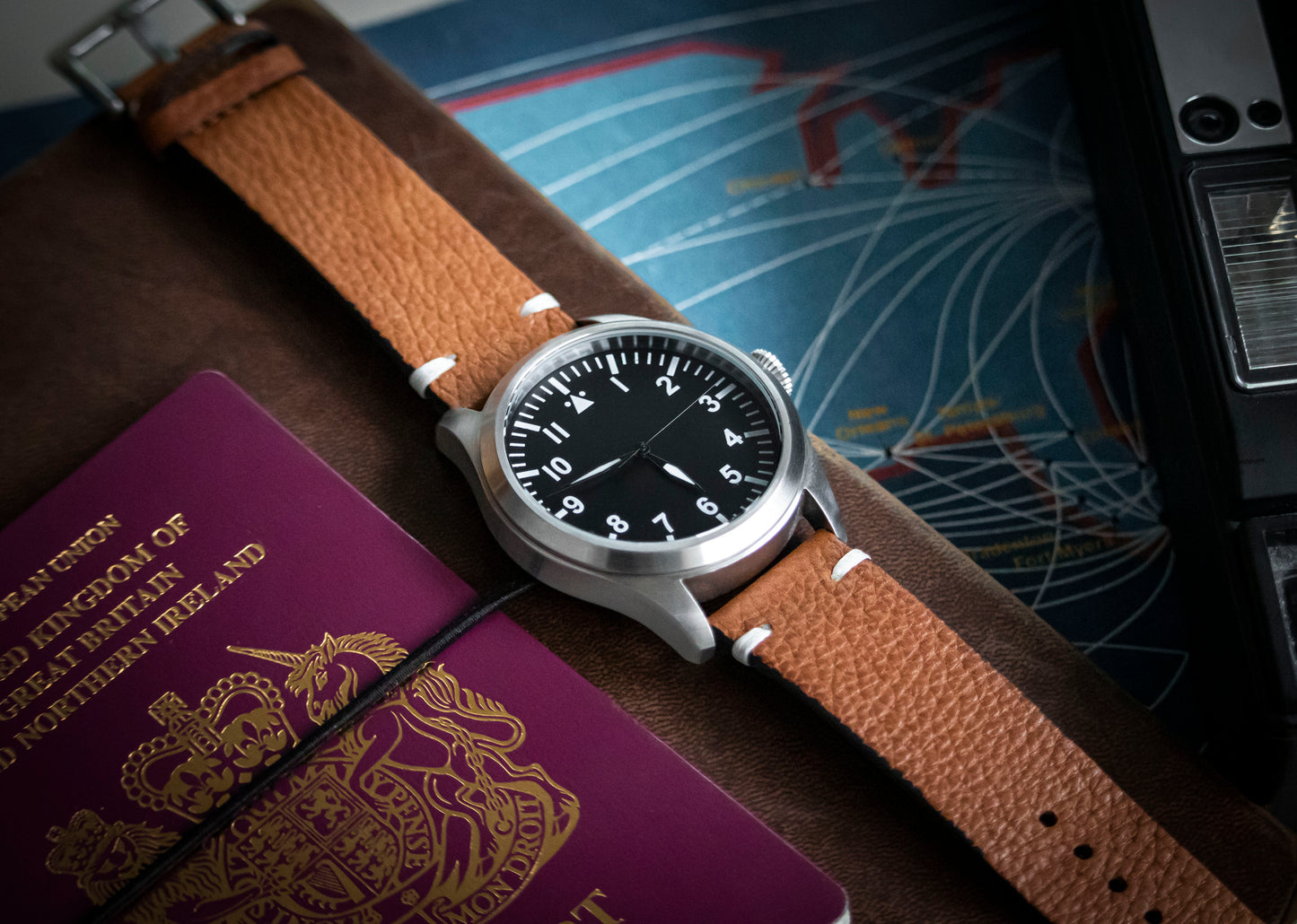 Enoksen 'Fly' E03/A - Mechanical Pilot's Watch - 46mm