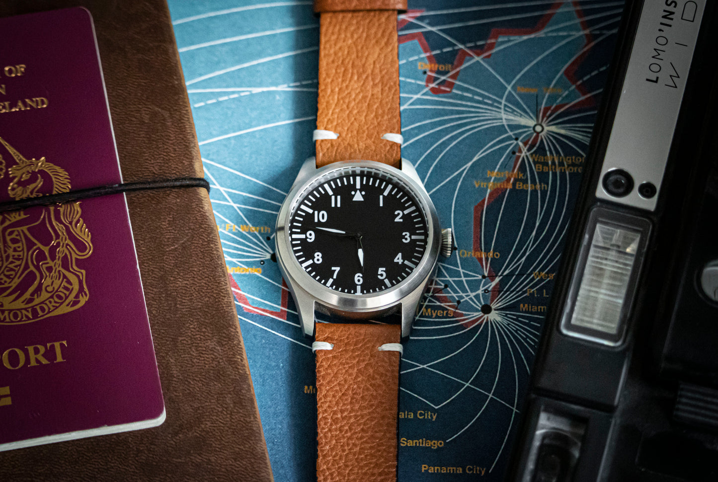 Enoksen 'Fly' E03/A - Mechanical Pilot's Watch - 46mm